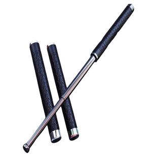 实心甩棍挡刀防身合法伸缩三节棍