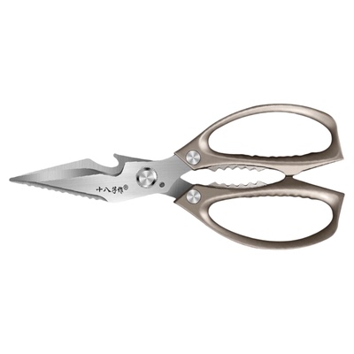 十八子作不锈钢厨房剪骨剪刀