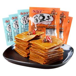 久久丫甜辣薄豆干500g手撕豆腐干素肉麻辣零食小吃麻辣休闲零食品