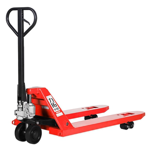 力拓中用 重型地牛叉车手动液压搬运车大吨位5吨10T加长1.5米2m