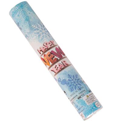 雪花筒礼炮充气礼花派对雪花气氛结婚礼花棒雪花桶冲气一次性礼花