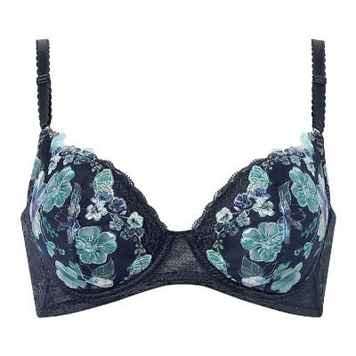 华歌尔收副乳无痕美背蕾丝文胸