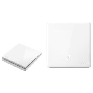 公牛免布线单控改双控开关面板单一开双开三开轻智能无线遥控家用