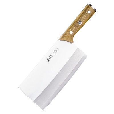 王麻子家用菜刀切片刀4铬不锈钢