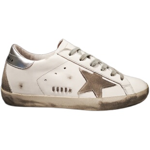 现货 GGDB 意大利金鹅 明星做旧休闲运动小脏板鞋女粉黑白迷彩色