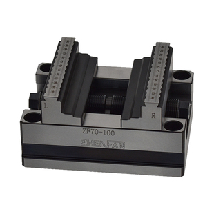 四五轴转台自定心虎钳CNC数控加工中心多工位精密同心夹具平口钳