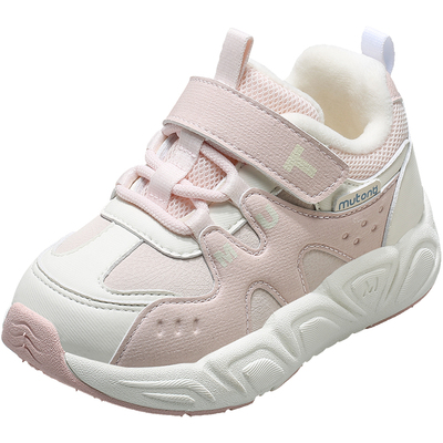 牧童儿童轻便缓震冬加绒保暖棉鞋