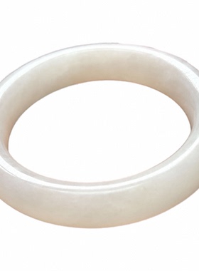 和田玉羊脂玉手镯冰细腻油干净润天然白玉美人镯正品收藏玉石镯子