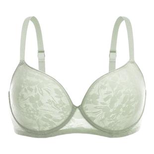 【小清风】遐内衣女薄款全罩杯防下垂微聚拢胸罩无痕大胸显小文胸