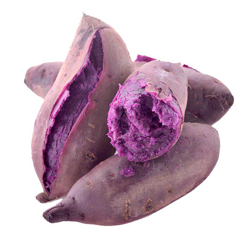 【罗永浩直播专享】山地沙土紫罗兰紫薯5斤