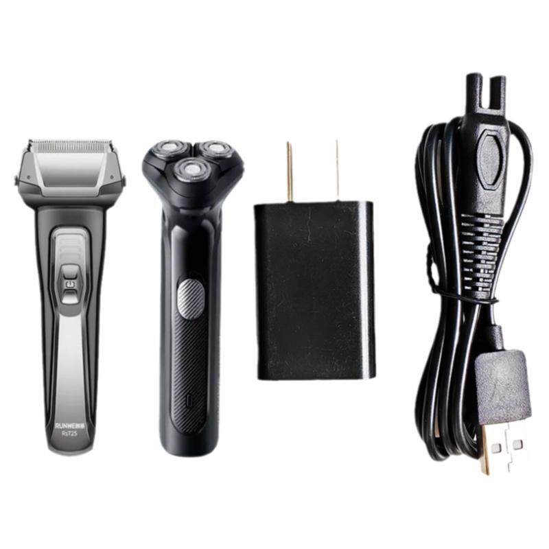 适用RUNWE/朗威剃须刀充电器线Rs725 RS933 939 990 988刮胡刀USB