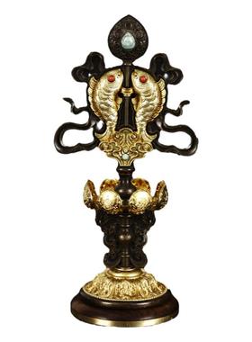 慧宝黄铜摆件七珍八宝吉祥七政宝