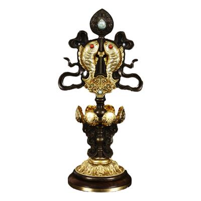 慧宝黄铜摆件七珍八宝吉祥七政宝