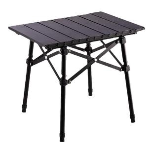 耐卓户外折叠桌蛋卷桌摩旅徒步露营烧烤野营轻量化迷你可升降茶桌