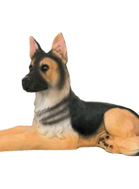 小狗狗玄关模型摆件树脂狼狗创意