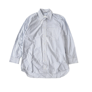 FW25 YOUNGYTKING StripedShirt1996印花条纹长袖衬衫男女