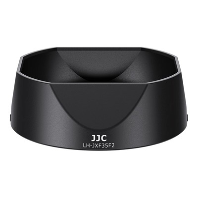 JJC适用富士XC 35mm F2/XF 23mm F2 R WR/XF 35mm F2 R WR镜头遮光罩XT30III XH2S XS20 XT5相机保护配件复古