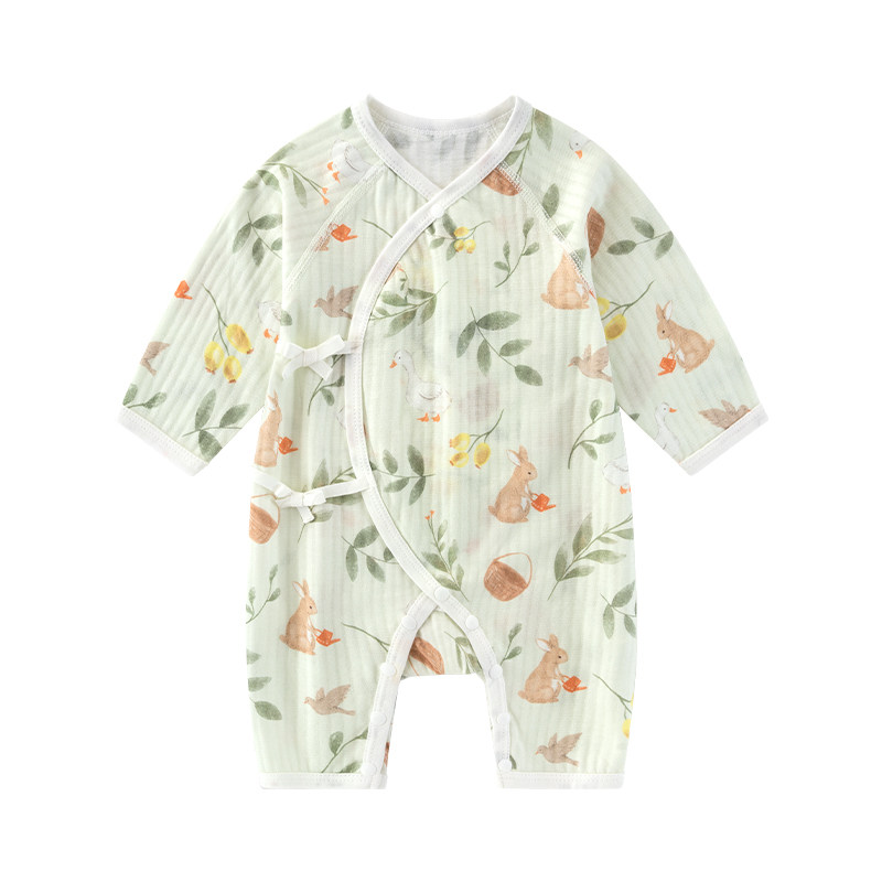 新生宝宝绑带空调服纯棉