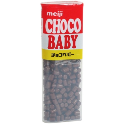 meiji现货日本宝宝好吃巧克力豆