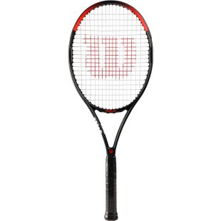 wilson威尔胜初学网球拍成人进阶男女威尔逊全碳素费德勒小黑拍