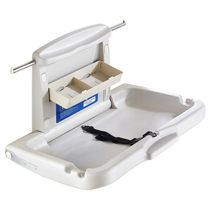 母婴室婴儿护理台壁挂式折叠第三卫生间儿童换尿布台厕所看护座椅