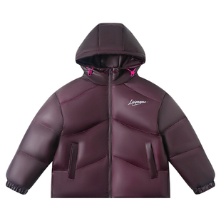 女童冬季温变羽绒服爆款2025新款中大童时髦面包服儿童滑雪厚外套