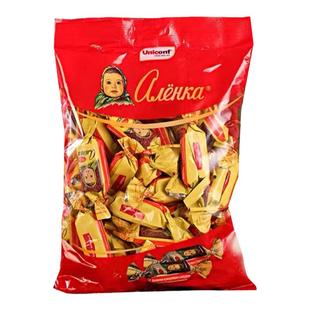 俄罗斯进口大头娃娃果仁酥爱莲巧牌巧克力糖果芝麻花生酥糖喜糖