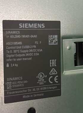 6SL30401MA010AA0西门子CU3202PN