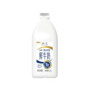 伊利鲜牛奶1.5L大桶装巴氏杀菌新鲜生牛乳营养早餐奶低温鲜奶
