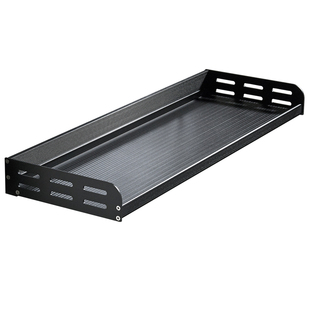 太空铝厨房置物架烧水壶架子壁挂式放茶杯架子挂墙上托盘碗盆收纳