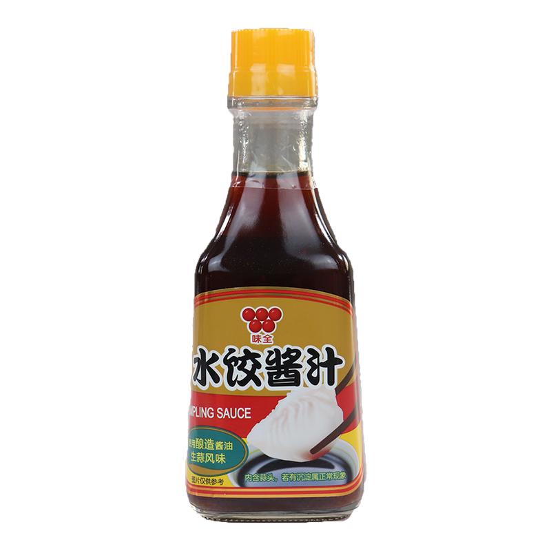 台湾进口味全230g水饺酱汁蘸酱