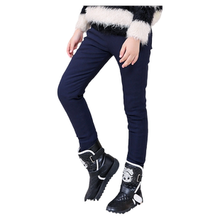 女童羽绒裤外穿加厚冬季儿童高腰保暖可拆卸内胆中大童白鸭绒棉裤