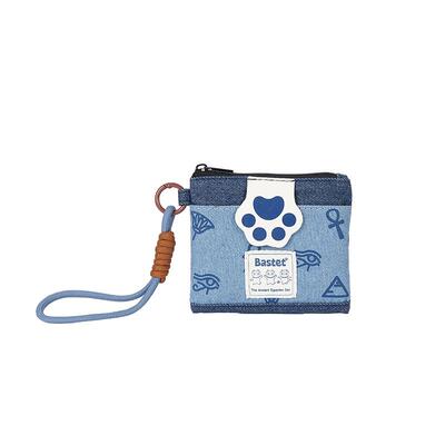 大英博物馆萌猫牛仔卡包零钱包