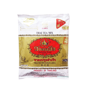 泰国手标金装红茶泰式红茶400g橘色红茶冻柠茶手打柠檬茶特浓红茶