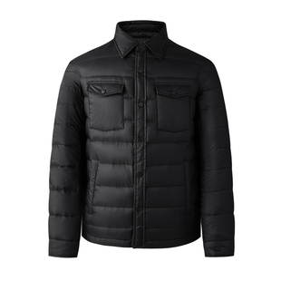 【三防】Navigare意大利小帆船轻薄衬衫羽绒服男冬季新款工装外套