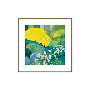 罗杰穆尔北欧文艺餐厅装饰画小众艺术风景墙壁画酒店玄关客厅挂画