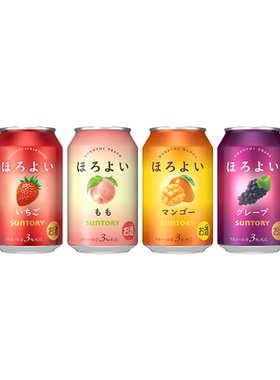 三得利缤纷低度果味鸡尾酒4罐