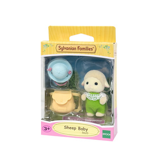 森贝儿家族绵羊羊宝宝公仔女孩过家家玩具儿童娃娃玩偶