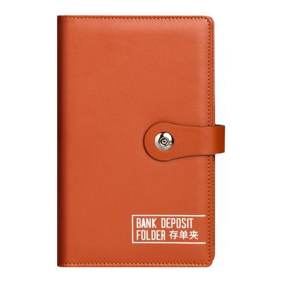 银行存单收纳本定期单据存放本