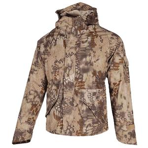 迷彩服套装男夹克加绒上衣工作服外套加厚冲锋衣蛙服战术服三件套