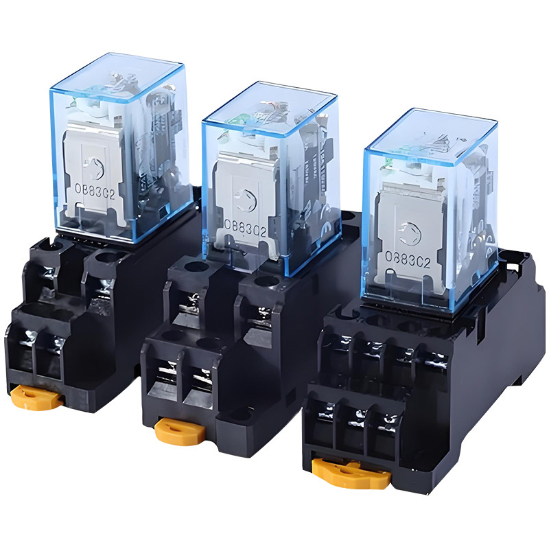 适用欧姆龙中间继电器MY2N-GS-J-RMY4N-JDC24VMY3N-JAC220V大小脚