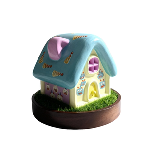 宠物狗狗猫咪骨灰盒毛发纪念骨灰罐定制可爱卡通彩绘离世告别火化