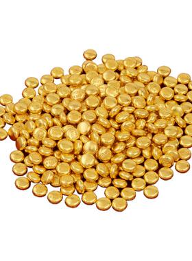 2026年新款实心合金仿真小金豆摆件聚宝盆配件装饰品开业乔迁礼品