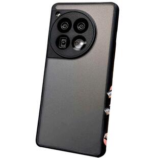 呆芒适用一加ace3手机壳新款ace2pro高级感1+12磨砂ace2硅胶边防摔11男士acepro简约女款ace3v防指纹OnePlus