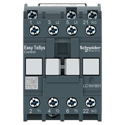 施耐德接触器LC1N1810M5N三极交流AC220V380V24V36V LC1E1801CC5