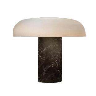 北欧大理石台灯现代简约床头灯玻璃轻奢设计师民宿客厅卧室装饰灯