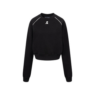 RestandRecreation官方短款套头卫衣2025新款RR印花插肩休闲上衣