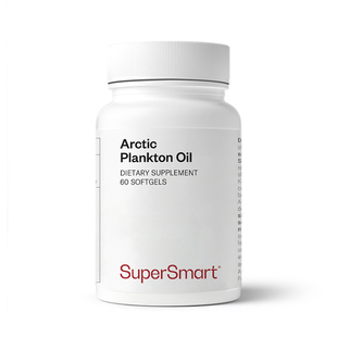 2瓶装SuperSmart红宝石油胶囊含虾青素Omega3非鱼油浮游生物进口