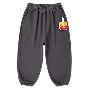 嘟嘟家男童裤子春款儿童休闲裤春季女童运动裤宝宝卫裤春装条纹裤