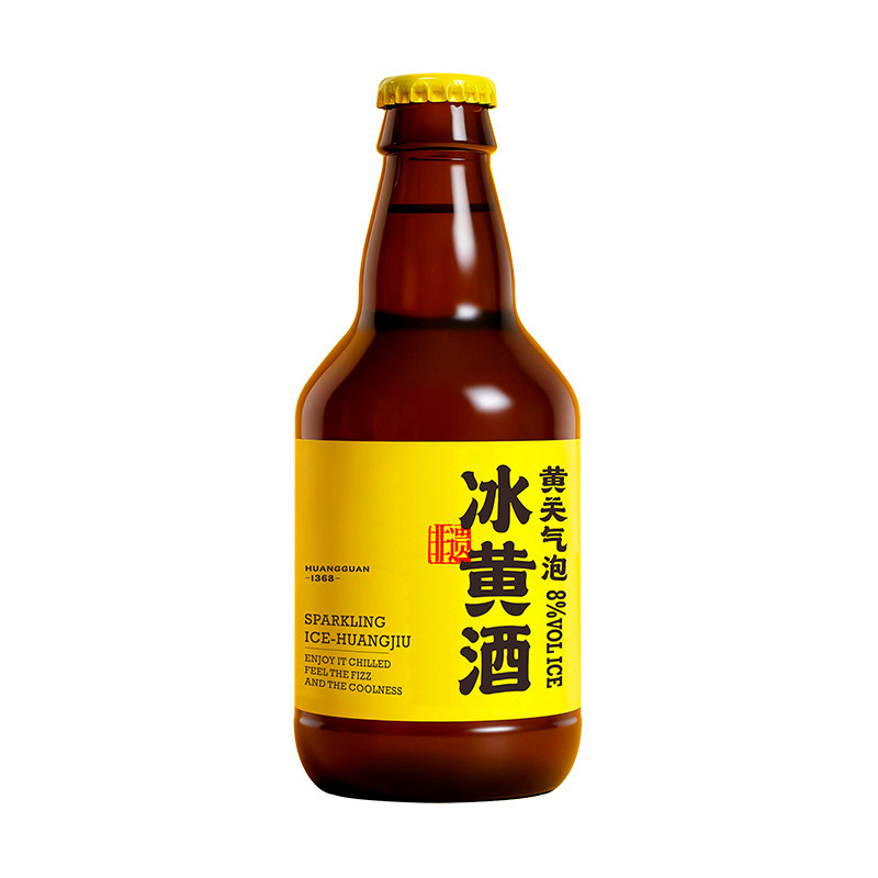 黄关冰黄酒8度糯米酒陕西汉中非遗技艺传统古法酿造官方正品送礼